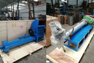 Plastic Pellet Making Line is Purchased by an Private Workshop