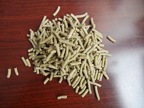 Fresh grass pellet