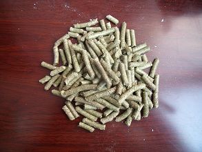 Maize straw pellet