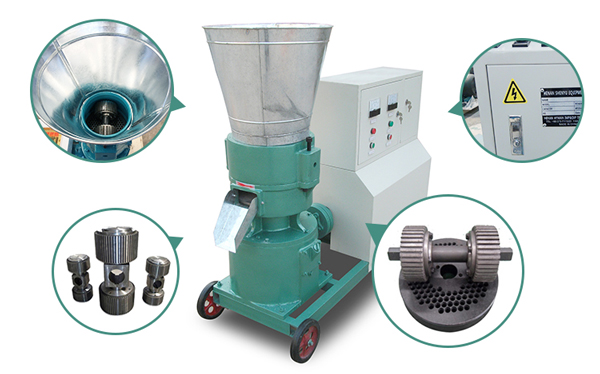components of pellet mill