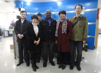 Bengal and Zimbabwe customers visited about pellet mills