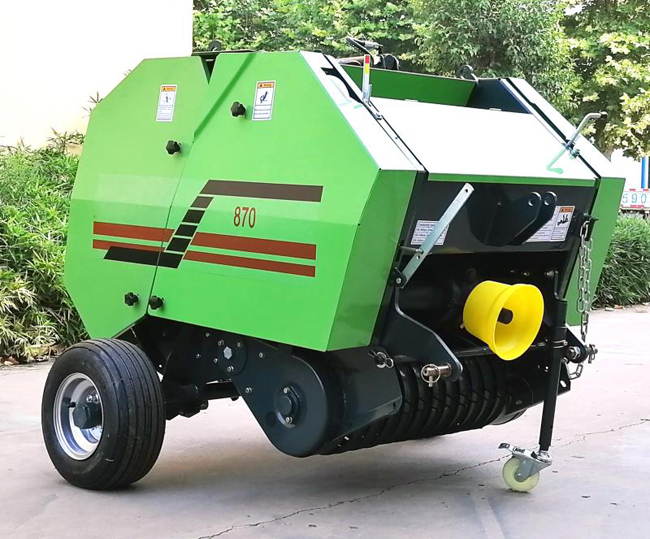 small pickup round baler