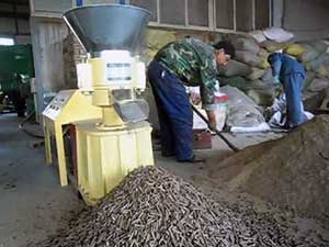 use wood pellet mill